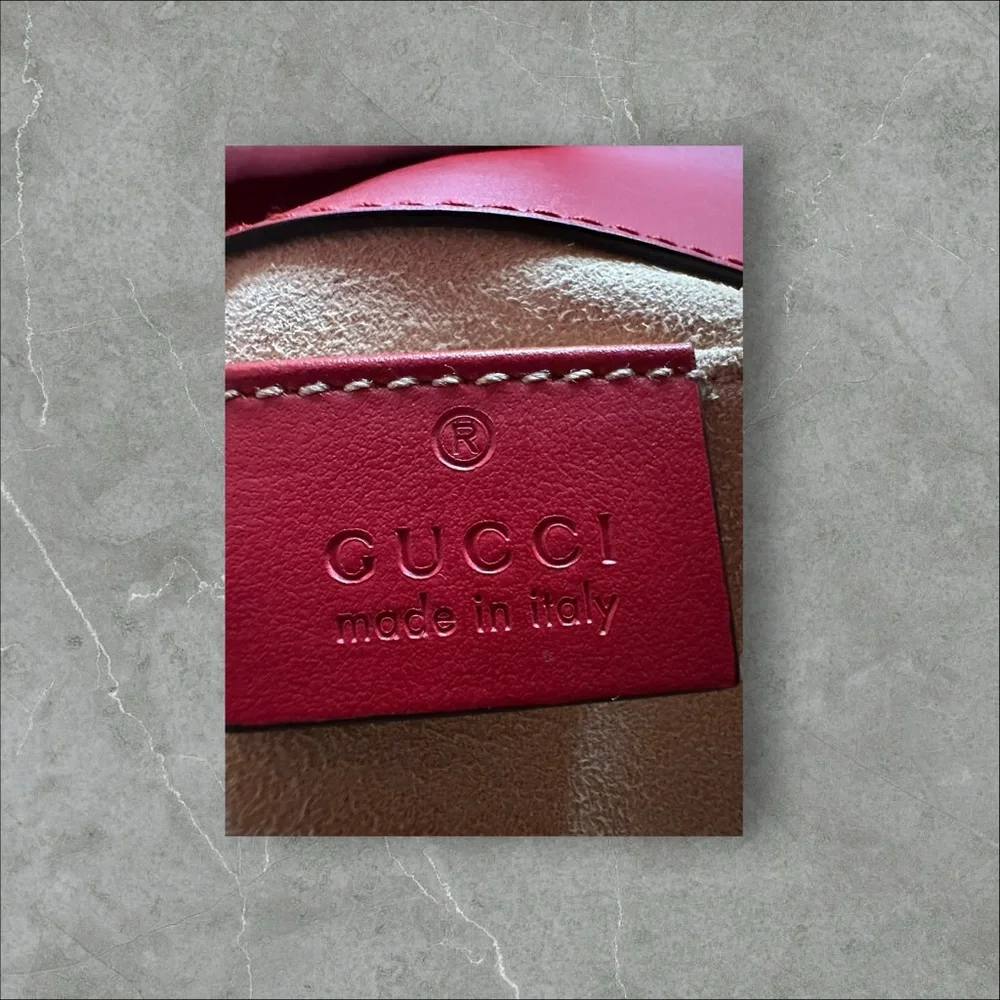 Gucci GG Marmont Bag with Matelasse Leather and Chevron Quilting - Picture 6 of 10